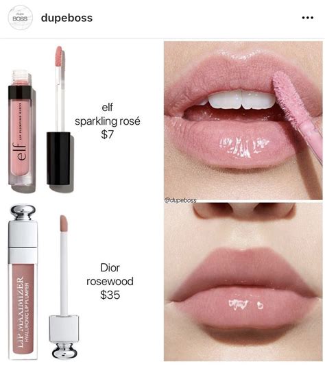 dior rosewood dupe|dior addict lip glow.